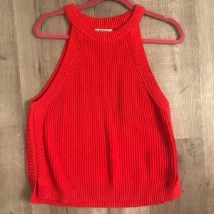 Madewell cropped sweater